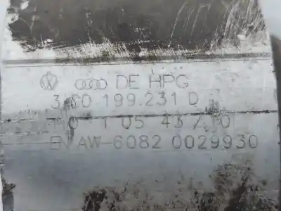 Pezzo di ricambio per auto di seconda mano braccio sospensione inferiore anteriore destro per volkswagen passat b6 variant (3c5) 1.4 tsi riferimenti oem iam 3c0199231d  