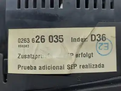 Автозапчастина б/у панель інструментів для audi a4 avant (b5) 1.9 tdi quattro посилання на oem iam 1036901830  0263626035