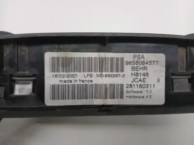 Peça sobressalente para automóvel em segunda mão comando de sofagem (chauffage / ar condicionado) por citroen c4 berlina exclusive referências oem iam 216751452  