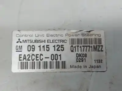 Pezzo di ricambio per auto di seconda mano piantone dello sterzo per opel corsa c corsa c riferimenti oem iam 24445098  