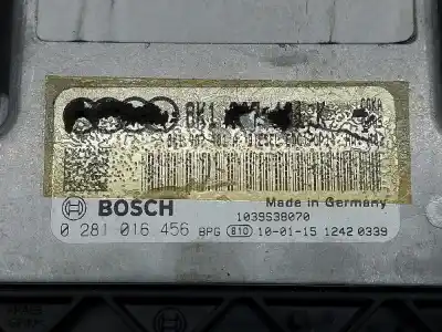 Second-hand car spare part ecu engine control for audi a4 ber. (b8) basico oem iam references 8k1907401k  0281016456