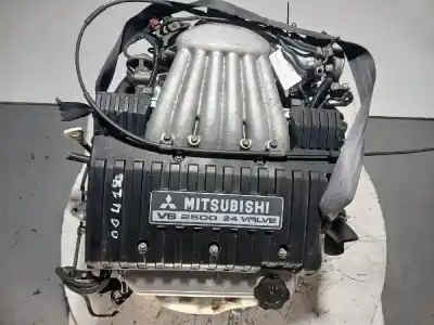 Second-hand car spare part complete engine for mitsubishi galant berlina (ea0) 2500 v6 24v sport edition oem iam references 6a13  