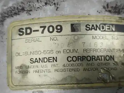 İkinci el araba yedek parçası klima kompresörü için jaguar xjs/xjsc/xjr-s 4.0 xjs cabrio oem iam referansları sd709  