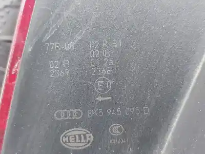 Second-hand car spare part left tailgate light for audi a4 ber. (b8) basico oem iam references 8k5945095d  