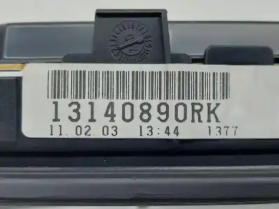 Pezzo di ricambio per auto di seconda mano pannello degli strumenti per corsa vectra c berlina comfort riferimenti oem iam 13140890rk  