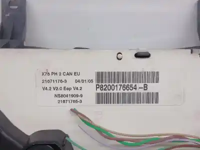 Second-hand car spare part dashboard for renault kangoo (f/kc0) authentique oem iam references 216711763  216501761