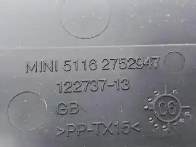 Second-hand car spare part decorative moulding for bmw mini (r56) one d oem iam references 51162752947  12273713