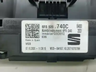 Peça sobressalente para automóvel em segunda mão quadrante por seat ibiza (kj1) * referências oem iam a3c04199501  