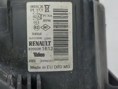 Pezzo di ricambio per auto di seconda mano faro anteriore destro per renault clio iii 1.5 70cv clio iii 1.5 70cv riferimenti oem iam 8200261612  
