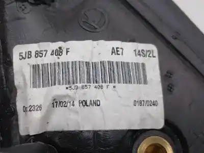 Pezzo di ricambio per auto di seconda mano retrovisore destro per skoda rapid elegance riferimenti oem iam 5jb857408f  212876206