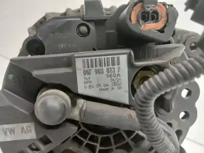 Recambio de automóvil de segunda mano de ALTERNADOR para AUDI A3 (8P) 2.0 FSI Ambition referencias OEM IAM 06F903023F  