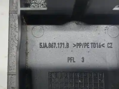 Second-hand car spare part rear right power window switch for skoda rapid elegance oem iam references 5ja867171b  