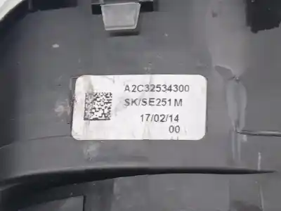 Second-hand car spare part dashboard for skoda rapid elegance oem iam references 5ja920840e  