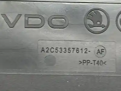 Second-hand car spare part dashboard for skoda rapid elegance oem iam references 5ja920840e  