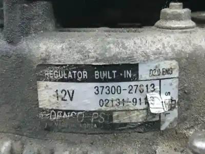 Pezzo di ricambio per auto di seconda mano ALTERNATORE per KIA CERATO 2.0 EX CRDi Familiar Riferimenti OEM IAM 3730027013  