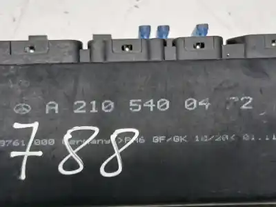 Second-hand car spare part  for MERCEDES-BENZ CLASE E  OEM IAM references A2105400472  