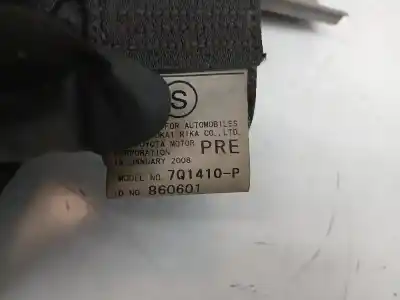 Peça sobressalente para automóvel em segunda mão CINTO DE SEGURANÇA DIANTEIRO DIREITO por TOYOTA RAV 4 (A3) Executive Referências OEM IAM 7Q1410P  