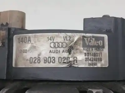 Автозапчастина б/у генератор для AUDI A4 AVANT (B5) 1.9 TDI Quattro Посилання на OEM IAM 028903029R  
