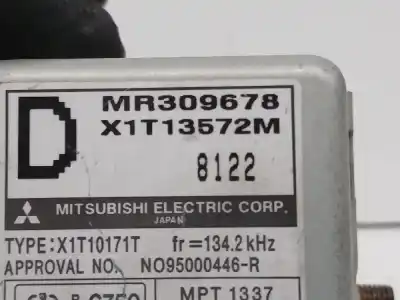 Pezzo di ricambio per auto di seconda mano Modulo Elettronico per MITSUBISHI MONTERO V20 V40 2800 TD American Dream 2ptas. Riferimenti OEM IAM MR309678  
