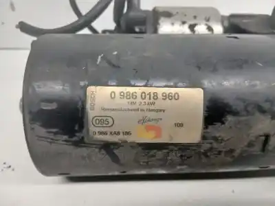 Pezzo di ricambio per auto di seconda mano motorino di avviamento per santana santana anibal santana anibal riferimenti oem iam 0986018960  