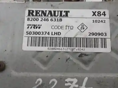 Автозапчасти б/у рулевая колонка за RENAULT MEGANE II BERLINA 5P Confort Expression ссылки OEM IAM 8200246631B  