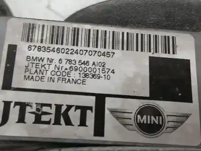 Pezzo di ricambio per auto di seconda mano cremagliera per bmw mini (r56) one d riferimenti oem iam 6783546a102  