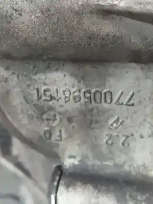 Pièce détachée automobile d'occasion BOÎTE DE VITESSES pour RENAULT MASTER  Références OEM IAM 7700599399  