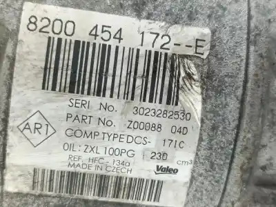 Автозапчастина б/у компресор кондиционера для opel vivaro furgón/combi (07.2006 =>) furgón 2.9t l2h1 посилання на oem iam 8200454172  