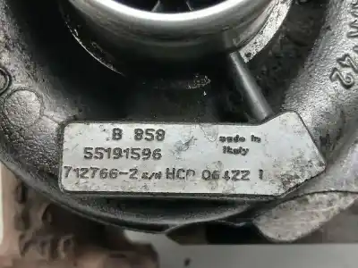 Pezzo di ricambio per auto di seconda mano TURBOCOMPRESSORE per ALFA ROMEO 147 (937_) 1.9 JTD (937.AXD1A, 937.BXD1A) Riferimenti OEM IAM 55191596  
