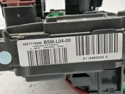 Second-hand car spare part FUSE BOX UNIT for CITROEN C4  OEM IAM references 9657718580  