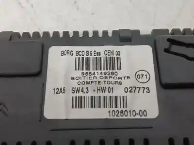 Second-hand car spare part multifunction display for citroen c4 berlina cool oem iam references 9654149280  102601000