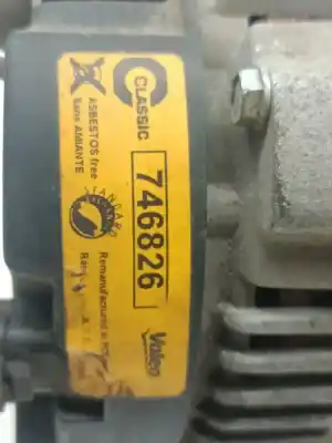 Pezzo di ricambio per auto di seconda mano alternatore per renault kangoo (f/kc0) authentique riferimenti oem iam 746826  