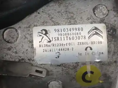 Second-hand car spare part air conditioning compressor for citroen c3 feel oem iam references 9810349980  