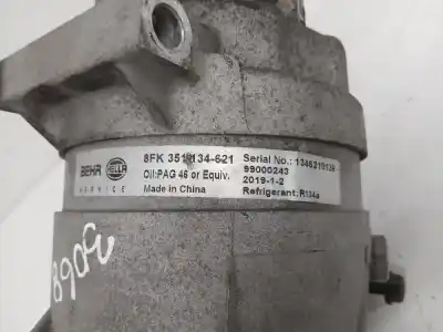 Peça sobressalente para automóvel em segunda mão compressor de ar condicionado a/a a/c por renault trafic combi ab 4.01 6 plazas l2h1 acristalado parcial referências oem iam 8fk351134621  99000243