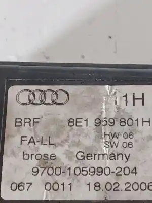 Автозапчастина б/у двигатель переднього ліва вікна для audi a4 avant (8k5) 2.0 básico [2.0 ltr. - 110 kw 16v tdi] посилання на oem iam 8e1959801h  