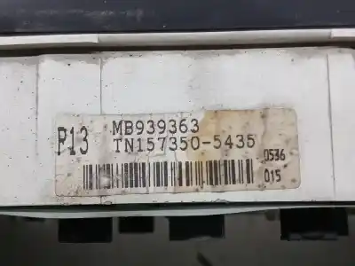 Pezzo di ricambio per auto di seconda mano Pannello Degli Strumenti per MITSUBISHI ECLIPSE (D20) * Riferimenti OEM IAM MB939363  