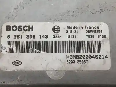 Автозапчасти б/у блок управления двигателем за renault laguna ii bg0 authentique ссылки oem iam 0261206143