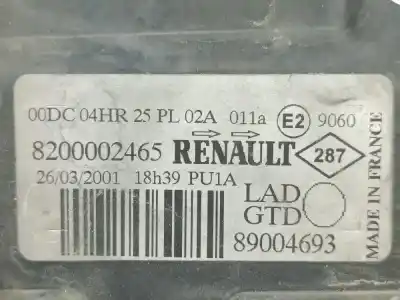 Автозапчасти б/у левая фара за renault laguna ii bg0 authentique ссылки oem iam 89003523