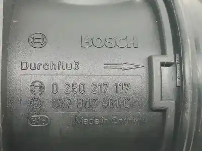 Автозапчастина б/у ВИТРАТОМІР ПОВІТРЯ для AUDI A6 AVANT (4B5) 1.8 20V 125 CV / 92 KW Посилання на OEM IAM 0280217117  