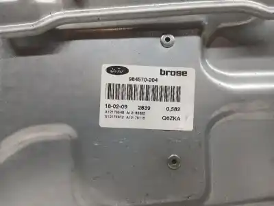 Second-hand car spare part driver left window regulator for ford focus lim. (cb4) focus lim. (cb4) (2007 - 2011) oem iam references 984570204  
