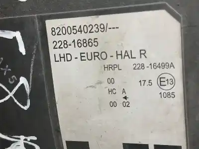 Автозапчастина б/у права фа для renault grand modus authentique посилання на oem iam 8200540239  22816865