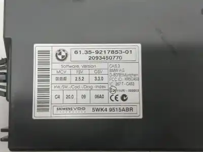 Peça sobressalente para automóvel em segunda mão módulo eletrônico por bmw x1 (e84) sdrive 18d referências oem iam 6135921785301  