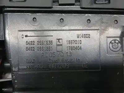 Peça sobressalente para automóvel em segunda mão grelha / difusor de ar por bmw x1 (e84) sdrive 18d referências oem iam 2991701  64222991235