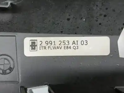 Peça sobressalente para automóvel em segunda mão grelha / difusor de ar por bmw x1 (e84) sdrive 18d referências oem iam 2991701  64222991235