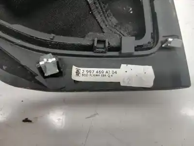 Peça sobressalente para automóvel em segunda mão forra da alavanca de velocidades por bmw x1 (e84) sdrive 18d referências oem iam 2991699