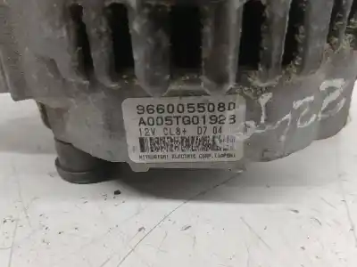 Pezzo di ricambio per auto di seconda mano alternatore per citroen c3 1.4 cool riferimenti oem iam 9660055080  