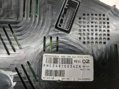 Peça sobressalente para automóvel em segunda mão quadrante por renault megane iii berlina 5 p dynamique referências oem iam a2c53363614  