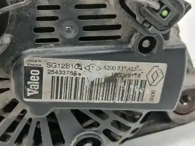 Pezzo di ricambio per auto di seconda mano alternatore per renault kangoo (f/kc0) authentique riferimenti oem iam 8200537415  