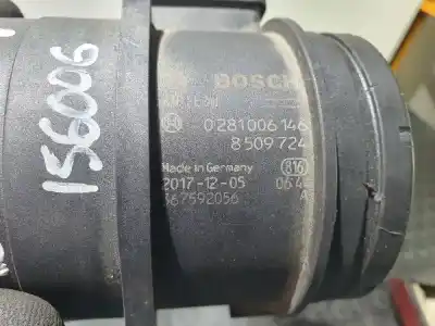Second-hand car spare part flowmeter for bmw serie 1 berlina (e81/e87) 118d oem iam references 8509724  0281006146