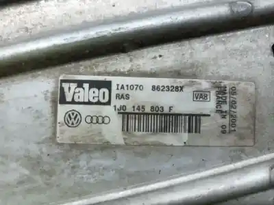 Peça sobressalente para automóvel em segunda mão intercooler por audi a3 (8l) ahf referências oem iam 1j0145803f  0281002177
